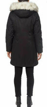 Load image into Gallery viewer, 1 Madison Expedition Women's Faux Fur Trim Parka Jacket, Black Size L