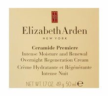 Load image into Gallery viewer, Elizabeth Arden Ceramide Premiere Moisture and Renewal Overnight Cream 1.7oz
