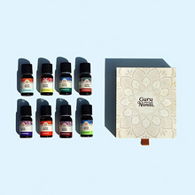Load image into Gallery viewer, GuruNanda (Set of 8) 100% Pure Essential Oils - Aromatherapy Oils for Diffusers