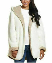 Load image into Gallery viewer, Weatherproof Ladies' Reversible Cozy Sherpa Hooded Jacket