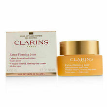 Load image into Gallery viewer, Clarins Extra Firming Day Cream Wrinkle Control 1.7oz