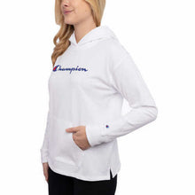 Load image into Gallery viewer, Champion Woman's Cotton Hoodie White Size Medium