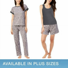 Load image into Gallery viewer, Lucky Brand Ladies&#39; 4Pc PJ Set Super Soft Knit
