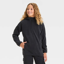 Load image into Gallery viewer, Boys&#39; Microfleece Pullover Sweatshirt - All in Motion™ Black L
