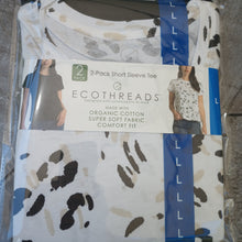 Load image into Gallery viewer, Ecothreads Women&#39;s Short Sleeve T-Shirt Organic Cotton 2Pack
