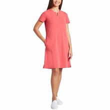 Load image into Gallery viewer, ELLEN TRACY Women S V-Notch Short Sleeve Dress
