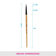 Load image into Gallery viewer, Vega Premium Eyeliner Brush Fine Tip
