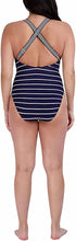 Load image into Gallery viewer, Nautica Womens Cross Back One Piece Swimsuit
