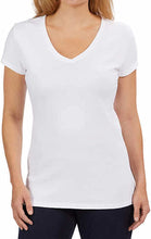Load image into Gallery viewer, Kirkland Signature Women&#39;s V-Neck  Pima Cotton T-Shirt
