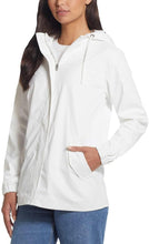 Load image into Gallery viewer, Weatherproof Vintage Ladies&#39; Rain Slicker Hooded Jacket
