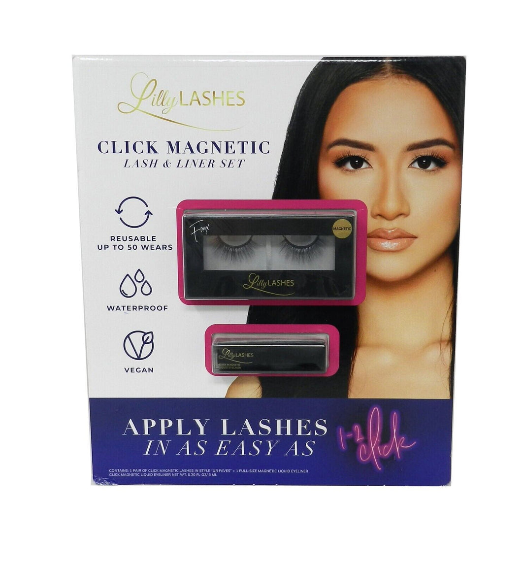 Lilly Lashes Click Magnetic Lash & Liner Set