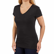Load image into Gallery viewer, Kirkland Signature Women&#39;s V-Neck  Pima Cotton T-Shirt
