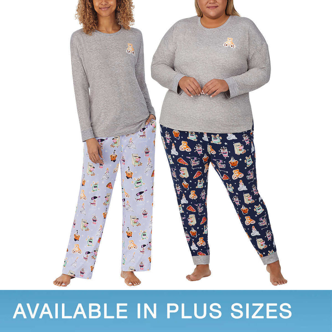Jane and Bleecker Ladies'  3-piece Pajamas