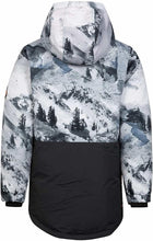 Load image into Gallery viewer, Hurley Boy&#39;s Youth Winter Hooded Snowboard Jacket, Gray/Black XS 5/6
