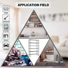 Load image into Gallery viewer, 6 Tier Commercial Wire Shelving Rack 48"x18"x82" Metal Rack W/Casters, Chrome
