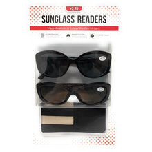 Load image into Gallery viewer, Icon Women's Reading Sunglasses Bifocals 2 Pack+Cases
