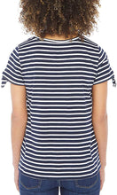 Load image into Gallery viewer, Nautica Ladies Tie Sleeve Top
