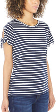 Load image into Gallery viewer, Nautica Ladies Tie Sleeve Top
