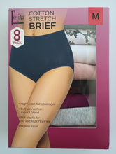 Load image into Gallery viewer, Felina Ladies&#39; Cotton Stretch Brief, 8-pack

