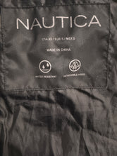Load image into Gallery viewer, Used Nautica Women&#39;s Puffer Coat Hoodie Full Zip Faux Fur Hood

