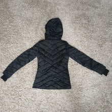 Load image into Gallery viewer, Used Nautica Women&#39;s Puffer Coat Hoodie Full Zip Faux Fur Hood
