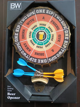 Load image into Gallery viewer, Boston Warehouse Adult Drinking Game Magnetic Dartboard
