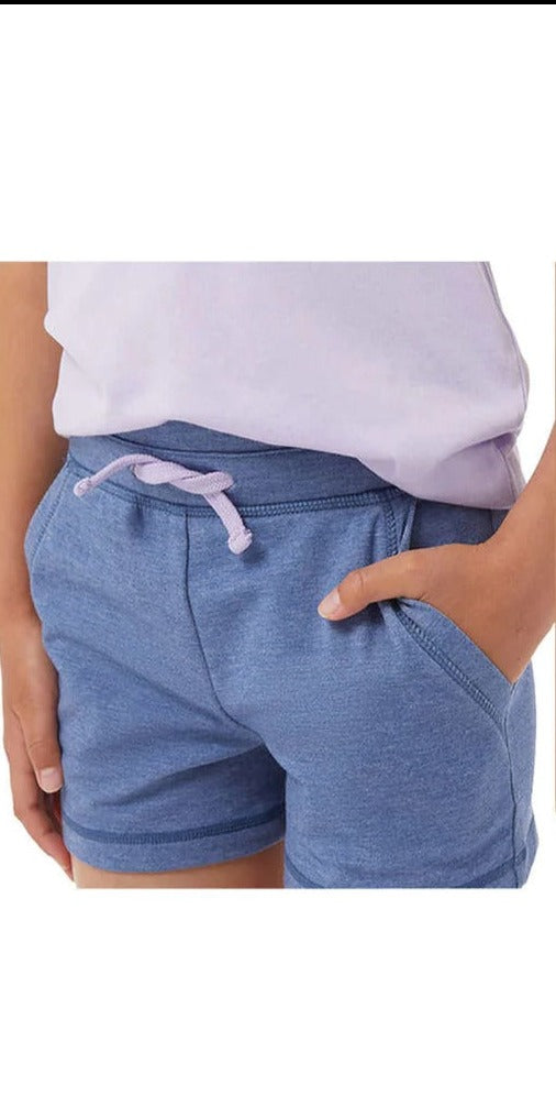 NoTag 32 Degrees Cool girls size 7-8 Pull-On Shorts, Indigo