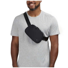 Load image into Gallery viewer, Lole Unisex Belt Bag Crossbody Fanny Pack Waist Bag, Black 7.5in X 5in X 2in
