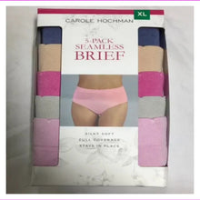 Load image into Gallery viewer, Carole Hochman Ladies&#39; Seamless Brief, 5-pack

