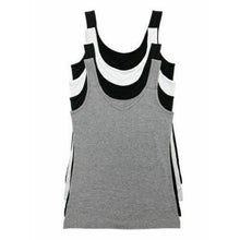 Load image into Gallery viewer, NoTag Felina Women&#39;s Cotton Modal Reversible Tank Top 4 Pack
