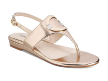 Load image into Gallery viewer, Alfani Womens Hamlyn Flat Sandals Light Gold 6M
