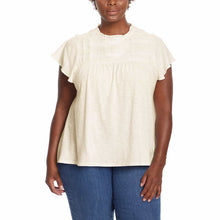 Load image into Gallery viewer, Ella Moss Ladies&#39; Lace Trim Knit Top
