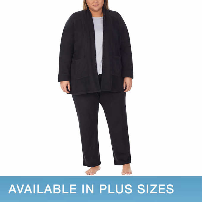 Carole Hochman Ladies' 2-piece Pajamas Set Black XL