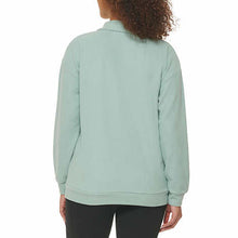 Load image into Gallery viewer, Marc New York Ladies&#39; Ribbed Quarter Zip Pullover with Pockets

