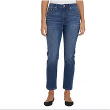 Load image into Gallery viewer, ELLA MOSS Women&#39;s High Rise Slim Straight Ankle Jeans
