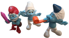 Load image into Gallery viewer, Lot of 9 - McDonald’s Smurfs and smurfettes - 2010 &amp; 2013
