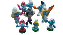 Load image into Gallery viewer, Lot of 9 - McDonald’s Smurfs and smurfettes - 2010 &amp; 2013
