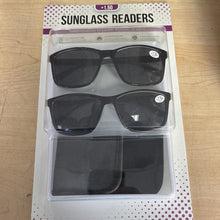 Load image into Gallery viewer, Icon Men's Reading Sunglasses, 2-pack with cases New OpenBox
