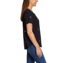 Load image into Gallery viewer, Vintage America Ladies Short Sleeve Embroidered Tee Relaxed Fit
