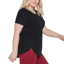 Load image into Gallery viewer, Skechers Women&#39;s  Lightweight Tee Soft Active Casual Tunic T-Shirt
