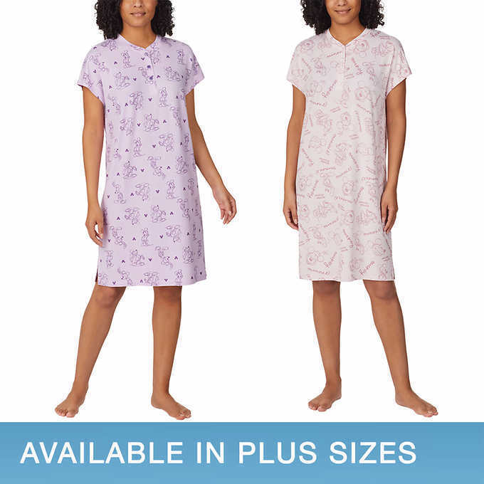 Disney Ladies' 2-pack Sleep Dress