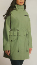 Load image into Gallery viewer, Two by Vince Camuto Zipper Removable Hood Rain Jacket 1666059
