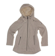 Load image into Gallery viewer, 1 Madison Expedition Ladies&#39; Knit Jacket Sherpa Lined Hood
