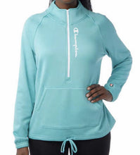 Load image into Gallery viewer, Champion Women&#39;s Quarter Zip Pullover Fleece Jacket
