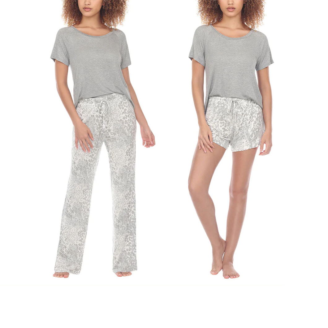 Honeydew Ladies 3-piece Pajama Set