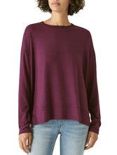 Load image into Gallery viewer, Lucky Brand Ultra Soft Cloud Jersey Wrinkle Free Sweatshirt Top
