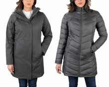 Load image into Gallery viewer, Kirkland Signature Ladies’ 3-In-1 Parka Hoodie Jacket
