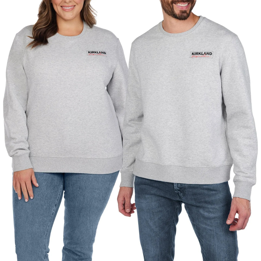 Kirkland signature Unisex Fleece Crewneck