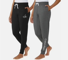 Load image into Gallery viewer, Calvin Klein Women&#39;s 2 Pack French Terry Joggers
