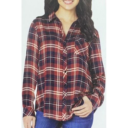 Well Worn Ladies' Flannel Button-up Shirt